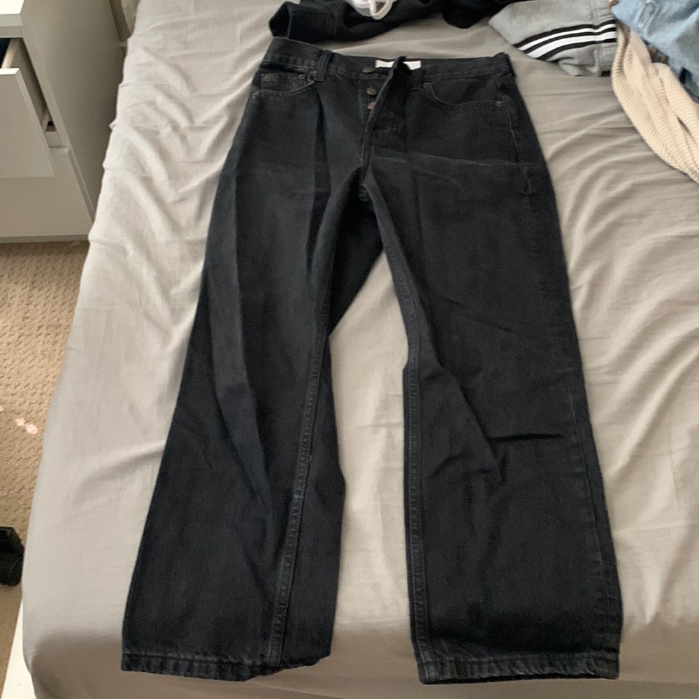 Top shop black jeans never worn W26/L30